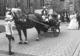 Mariage en calèche 